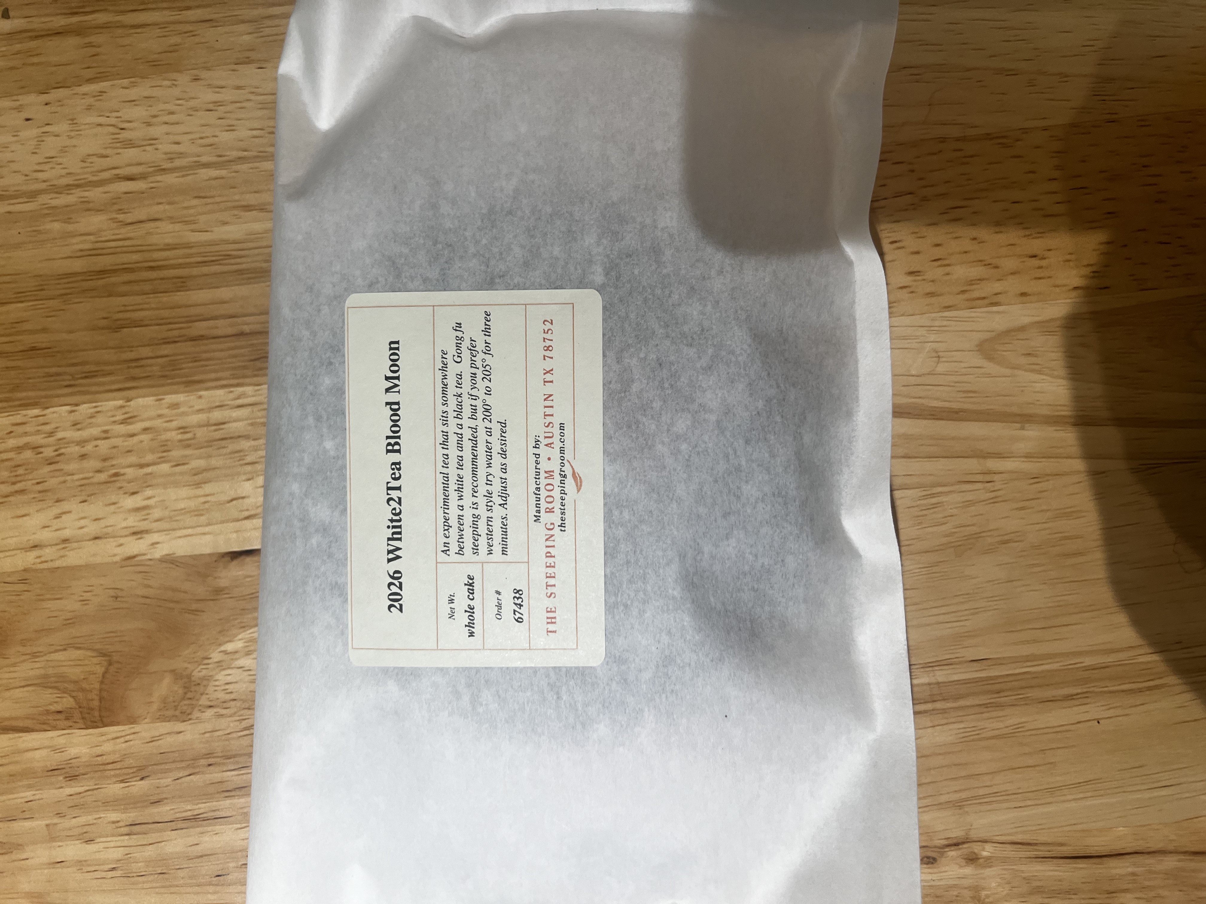 Outter wrapping with instructions and details.